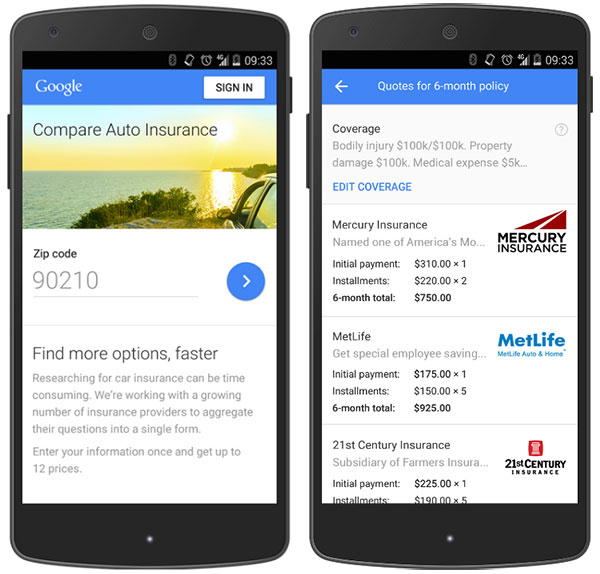 Google Roars Onto Auto Insurance Turf  ECommerce  ECommerce Times